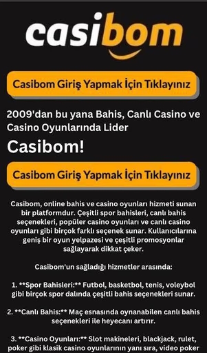 CASİBOM GİRİŞ